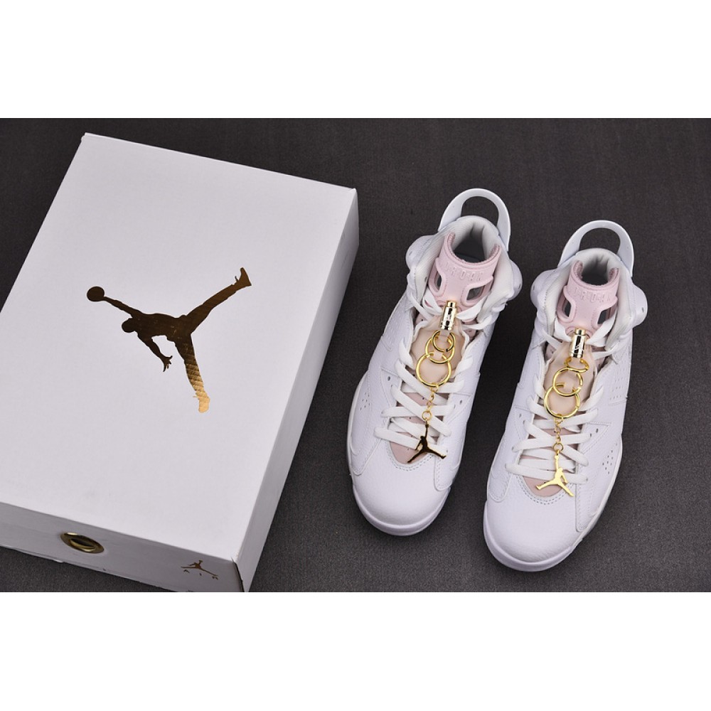 Jordan 6 Retro Gold Hoops (Women