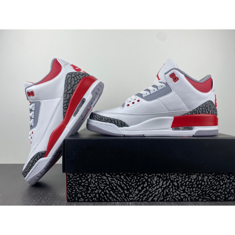 AIR JORDAN 3 RETRO FIRE RED (2022) DN3707-160