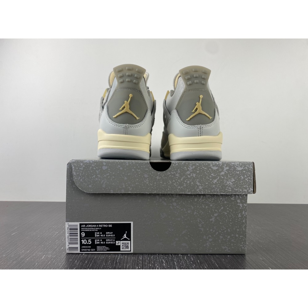 Jordan 4 Retro SE Craft Photon Dust Men