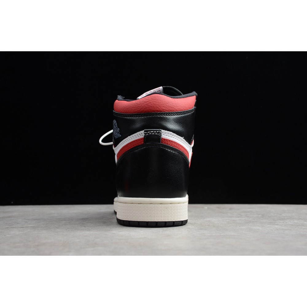 Jordan 1 Retro High Black Gym Red Men